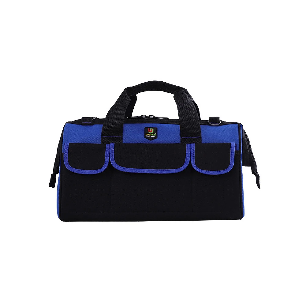 

Multifunctional Large Capacity Tool Bag Oxford Cloth Toolkit for Plumber and Electrician One-shouldered Portable Dual-use Bag