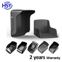 Контроль доступа водонепроницаемый пластиковый дождевик защитная оболочка для автономного клавиатура считывающее устройство rfid черный дождевик непромокаемая оболочка