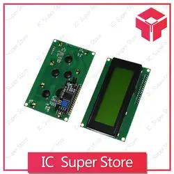 2004 + IIC/I2C ЖК-дисплей 2004 20x4 символьный светодиодный дисплей модули HD44780 контроллер синий Экран Подсветка для Arduino ЖК-дисплей