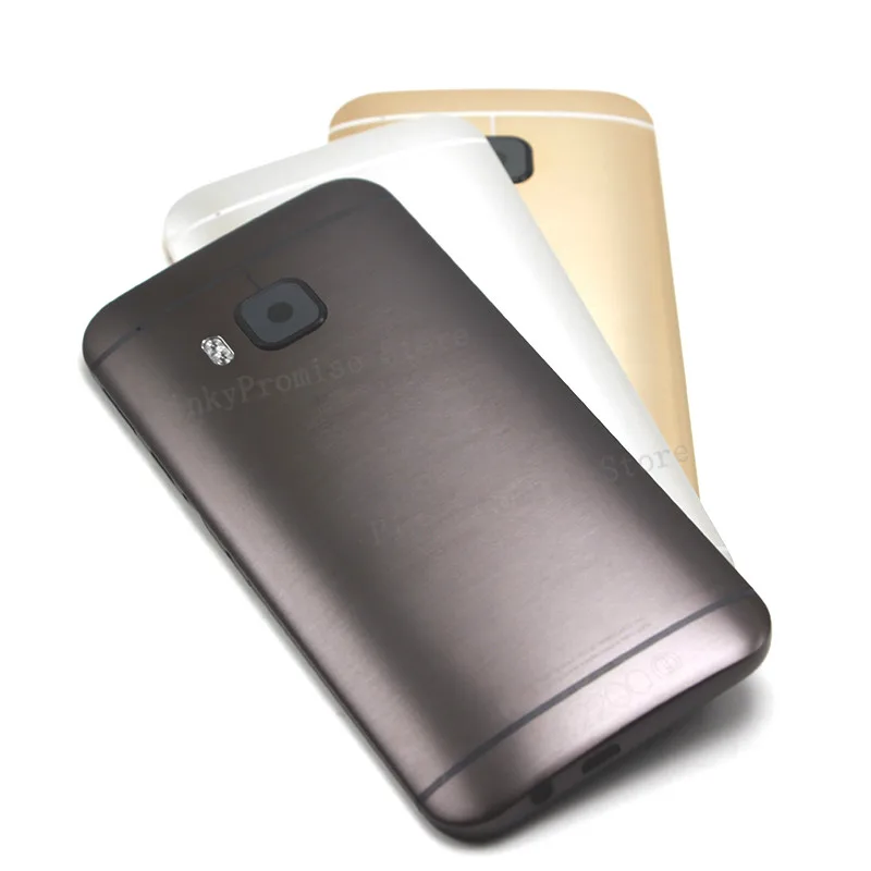 

New Metal Rear Housing Door For HTC One M9 Back Battery Cover Case with Volume + Power Button + Camera Lens Assembly