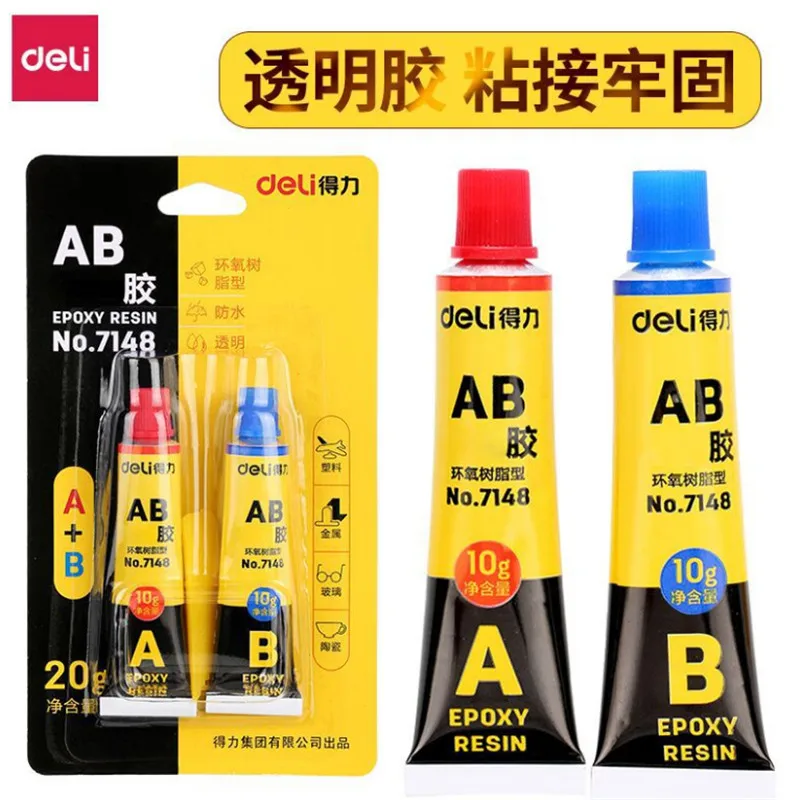 

AB glue A+B glue mixed with sticky plastic Ceramic wood metal General glue