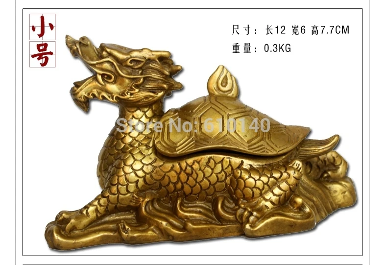 

Copper dragon turtle turtle ornaments openings leading office ornament crafts ornaments Lucky GDG-8376