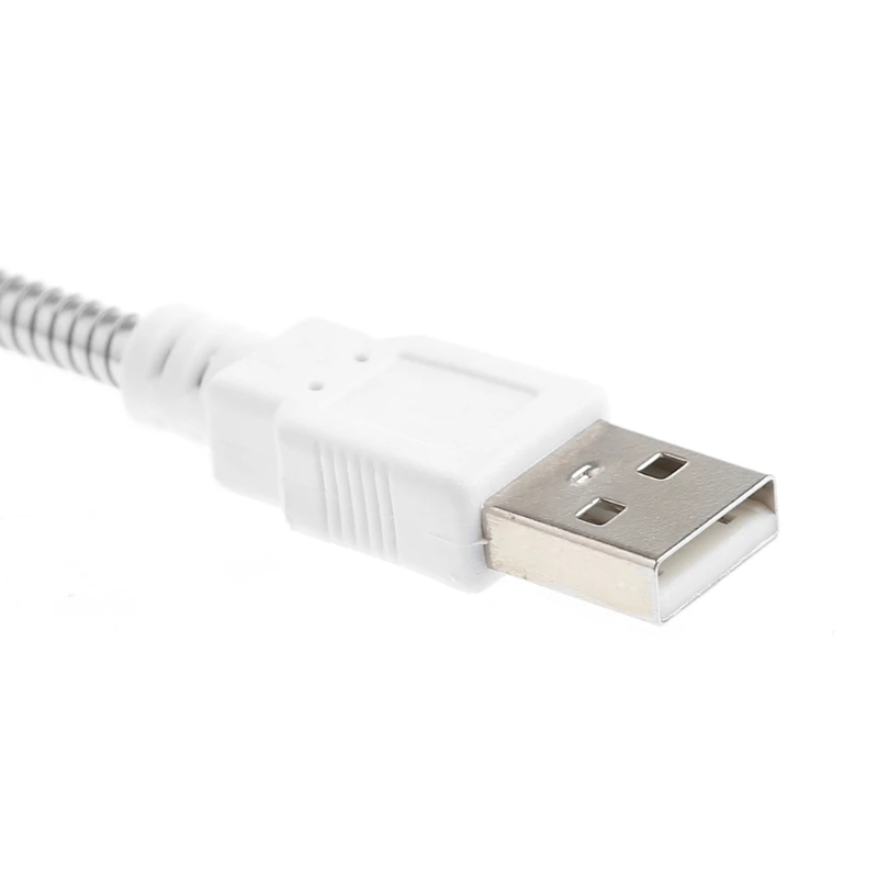 Гибкий металлический шланг питания USB адаптер кабеля Удлинительный шнур для