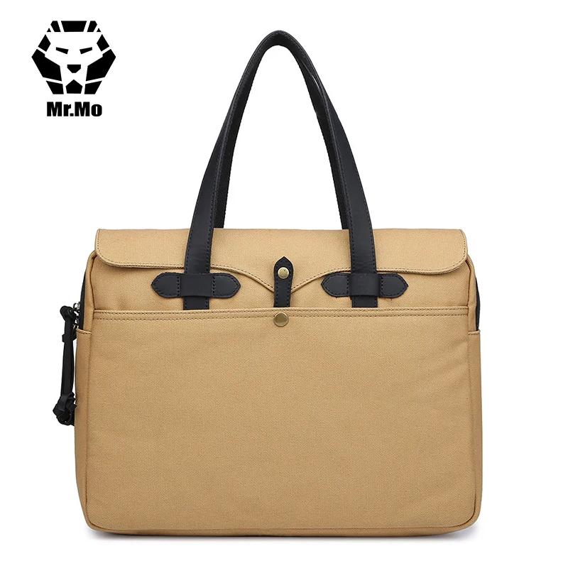 New Vintage Canvas Men Shoulder Bag Messenger Side Bag Ita Men