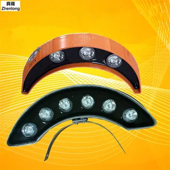 

LED Corrugated Light 3W 5W 6W Crescent Tiled Lights Led Landscape High Power Outdoor Eaves Lights Decor Lamp Flood Lighting