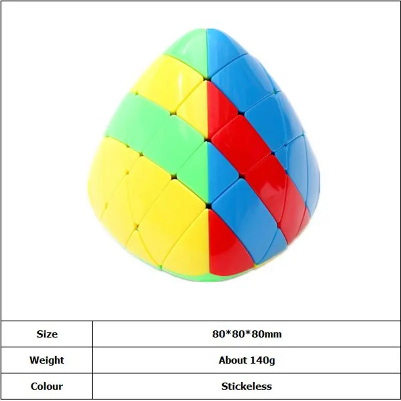 Shengshou выпуклая Пирамидка куб 4x4x4 выпуклая Пирамидка 4x4 волшебный куб головоломка Professional Stickerless кубическая головоломка игрушка кубик рубика