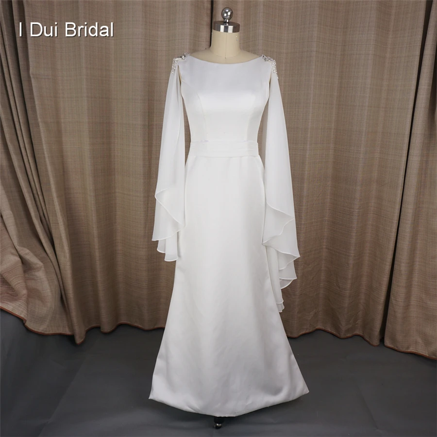 simple chiffon gown styles