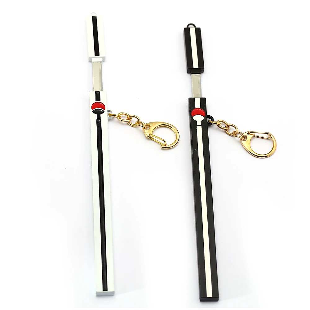 HSIC Naruto Uchiha Sasuke меч ножны брелок кольцо 17 см металлический подвесной брелок держатель анимация chaviro feminino HC13025