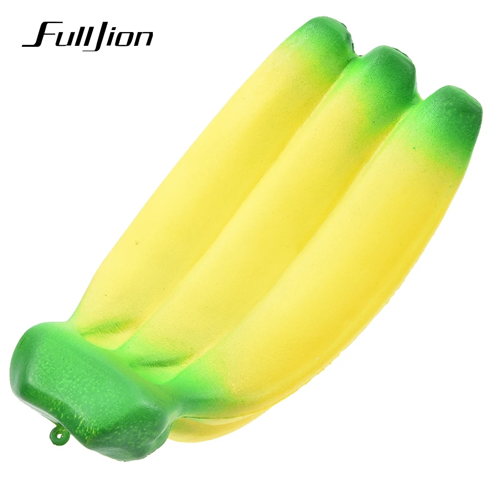 Fulljion Спорт и развлечения банановый Squishy Новинка Gag игрушки Squeeze стресса Смешные