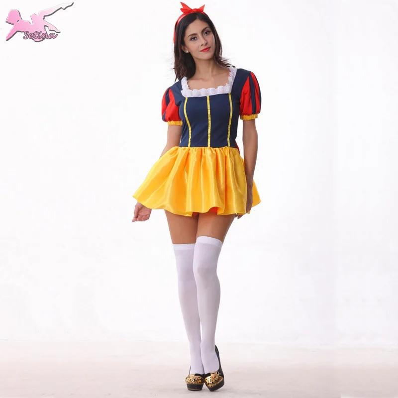 costume Sexy Slim Fit With Bowknot Design Fantasia Halloween cosplay