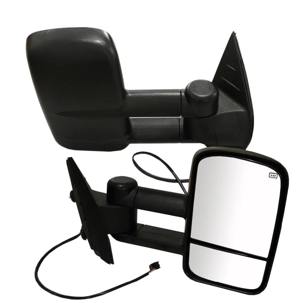 

FREE SHIPPING - King Way - Side View Mirrors Power Heated Towing Pair Set For 07-13 Chevy GMC SILVERADO