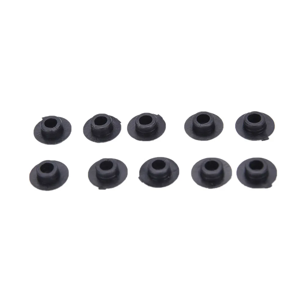 100 tapas de pl/ástico para tuerca hexagonal M5-5 mm color negro