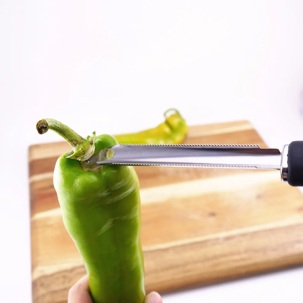 Stainless Steel Pepper Corer Seed Remover