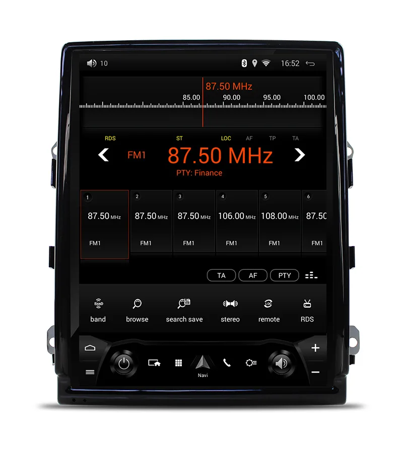 

10.4'' Tesla style Android 7.1 Car dvd player GPS Navigation For porsche cayenne stereo radio tape recorder multimedia headunits