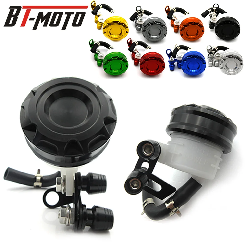 

Motorcycle Front Brake Fluid Reservoir Clutch Tank Oil Fluid Cup for Aprilia Ducati Honda Kawasaki Suzuki Triumph Yamaha