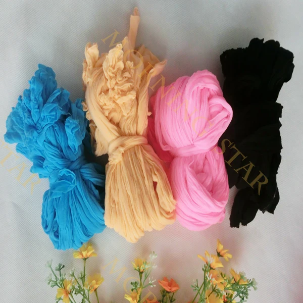 Free Shipping nylon butterfly flower stocking accessories nylon flower supplies nylon flower