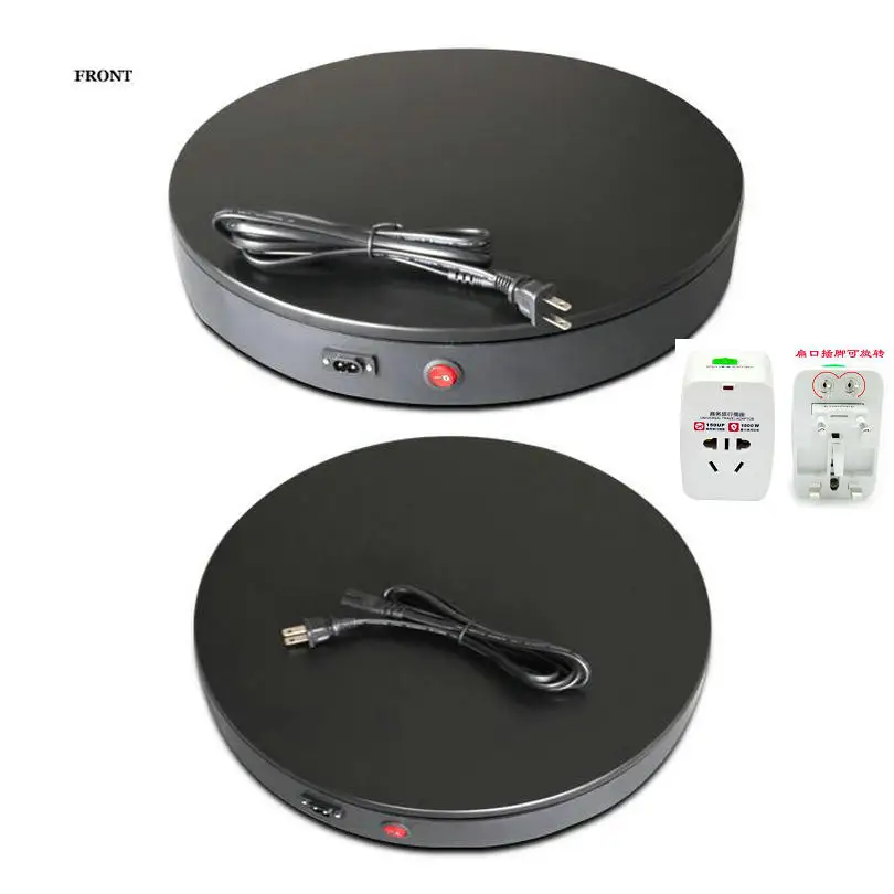 show turntable electric lazy susan swvel plate model_0001