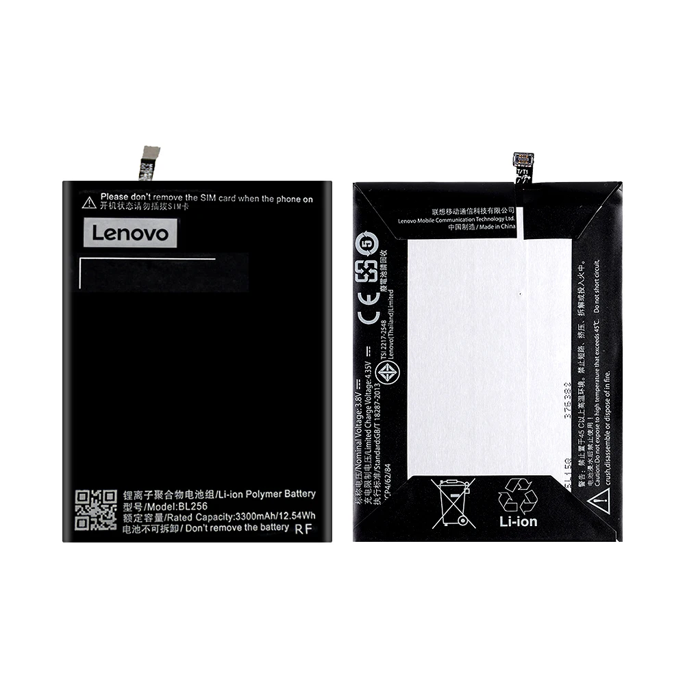 Аккумулятор BL256 для Lenovo Lemon K4 Note K4note / Vibe X3 Lite K51c78 A7010 BL 256 3300 мАч с инструментами