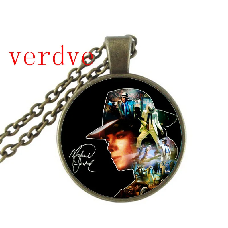 Воротник Michael Jackson Colgante B & M 2018 Nueva Punk Cristal Collar de Collares Largos Para Las Mujeres Primer|collares largos|collares