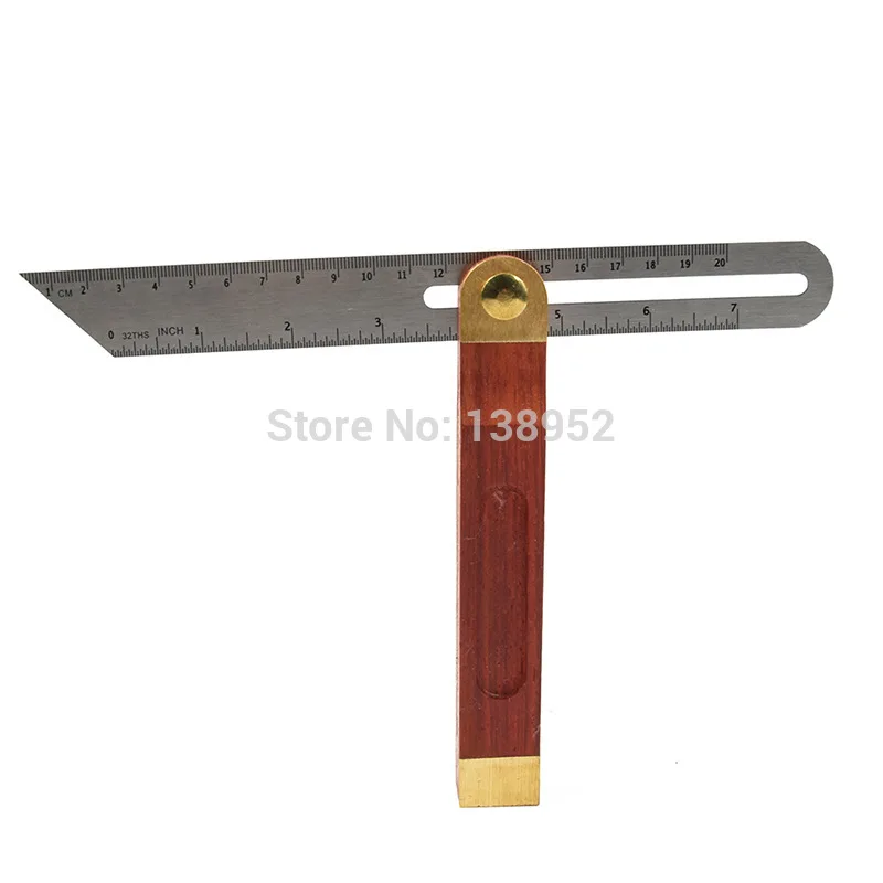 

Sliding Portractor Craftsman Sliding T Bevel Square Gauge Protractor Angle Transfer Tool With Wooden handle For Accurate Angles