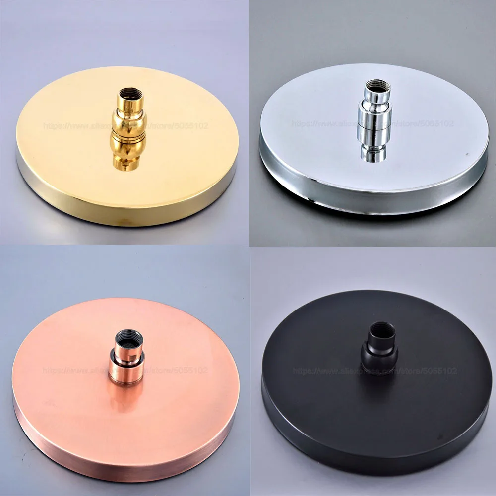 

7.7 inch Round Bathroom Rain Shower Head Shower Sprayer Bathroom Shower Head (Standard 1/2") zsh265
