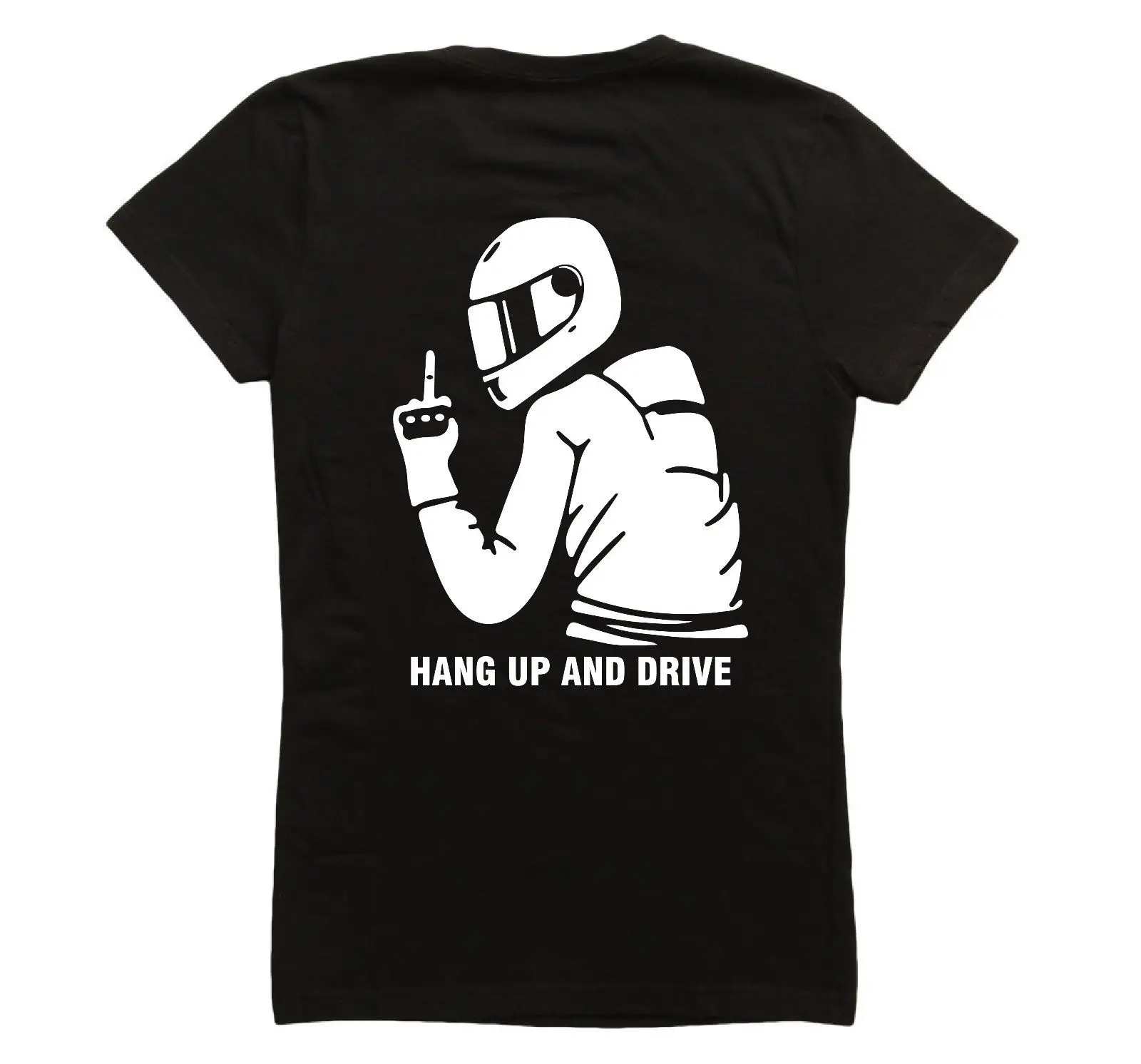 Новинка 2019 летняя футболка с надписью Hang Up And Drive мотоциклетная велосипедная Racer