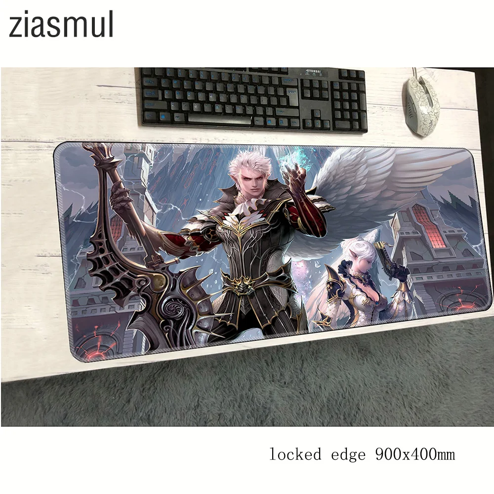 Lineage 2 коврик для мыши 900x400x3 мм великолепные коврики лучший игровой эстетический