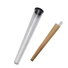 3 шт./партия пластиковая трубка 115 мм сигаретная бумага конический герметичный контейнер герметичная Предотвращающая появление запаха запах сигарета Твердые хранения