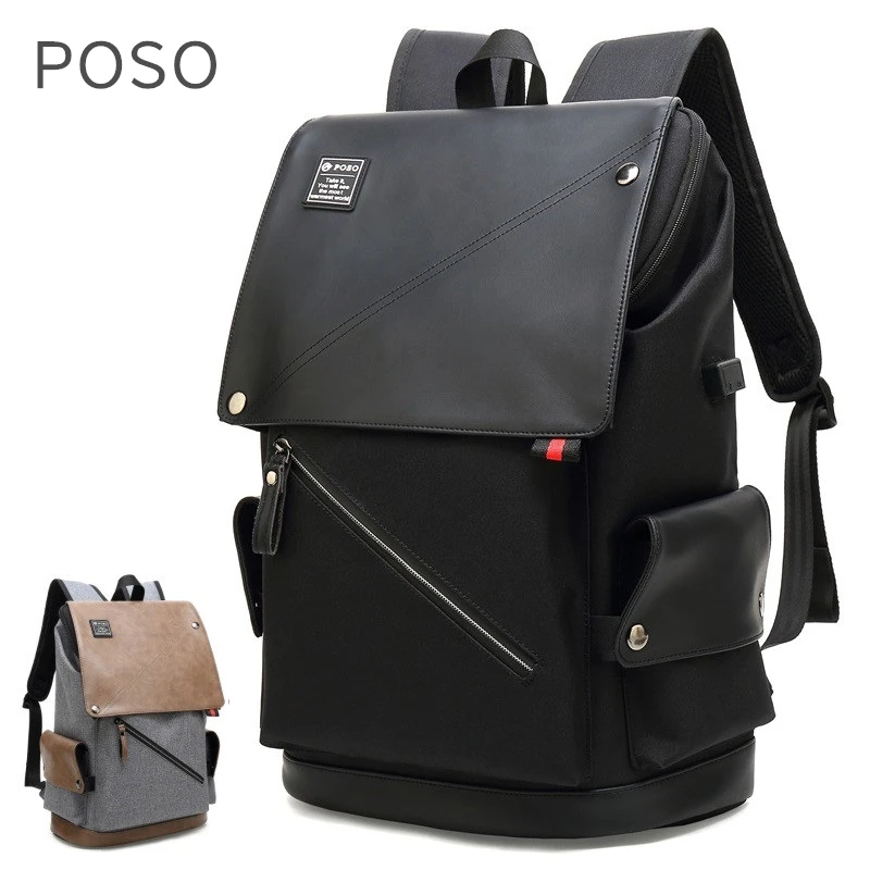 Бренд POSO рюкзак для ноутбука 1", 15,4", 15," Сумка для ноутбука, сумка, сумка, пакет, Прямая 680