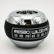 48LBS Золотой мощность укрепление шар для разминки запястий металлический предплечье тренировки мышц давление снять гироскопа мяч силы гироскоп Фитнес мяч