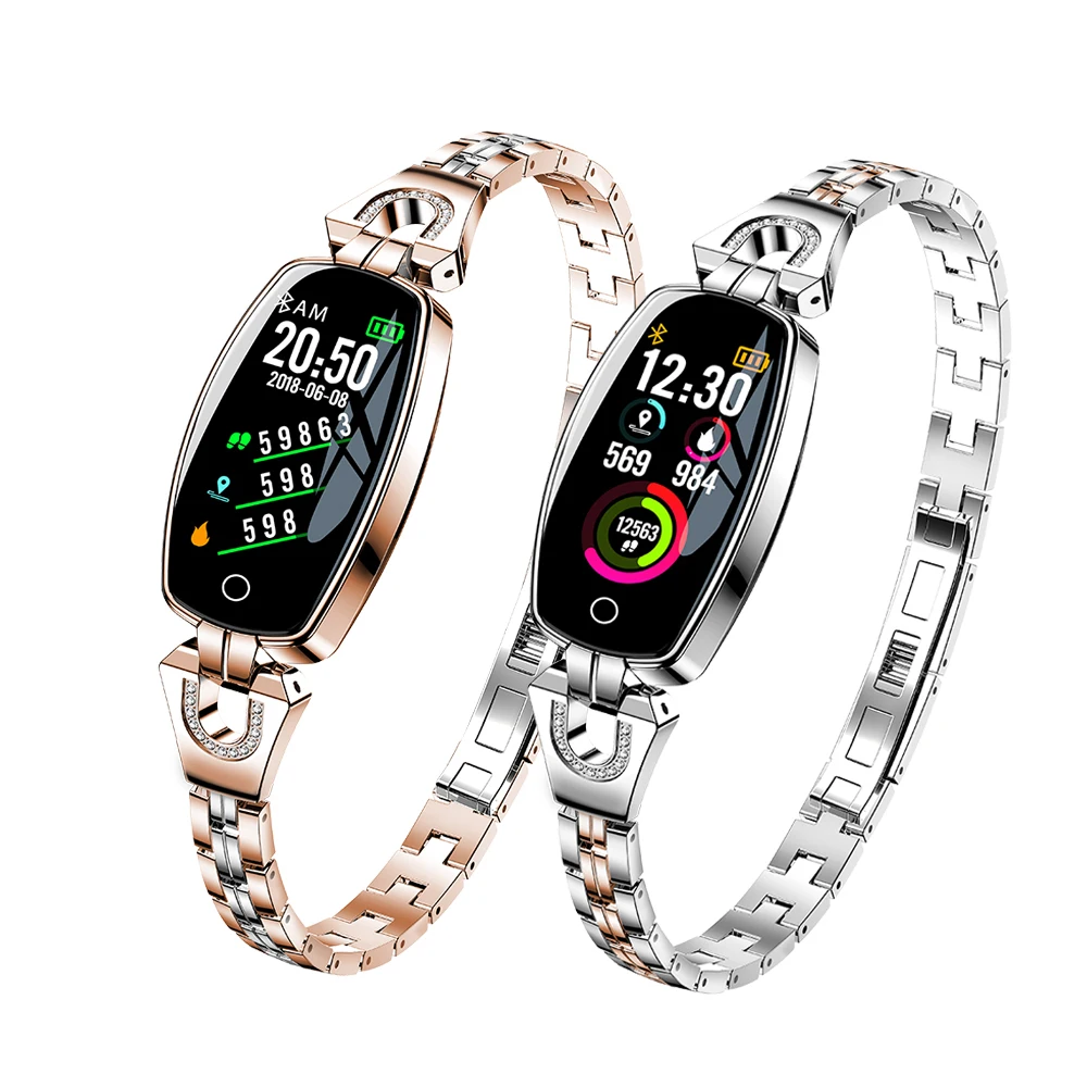 

New Smart Watch Women 2019 Waterproof Heart Rate Monitoring Bluetooth For Android IOS Fitness Bracelet Smartwatch Drop Shipping