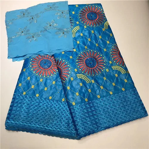 as picture Бассейна riche getzner с камнями и бусинами геле headtie белый Базен brode getzner tissu broderie африкен suisse 7 двор /setXLZ-5 - Цвет: as picture