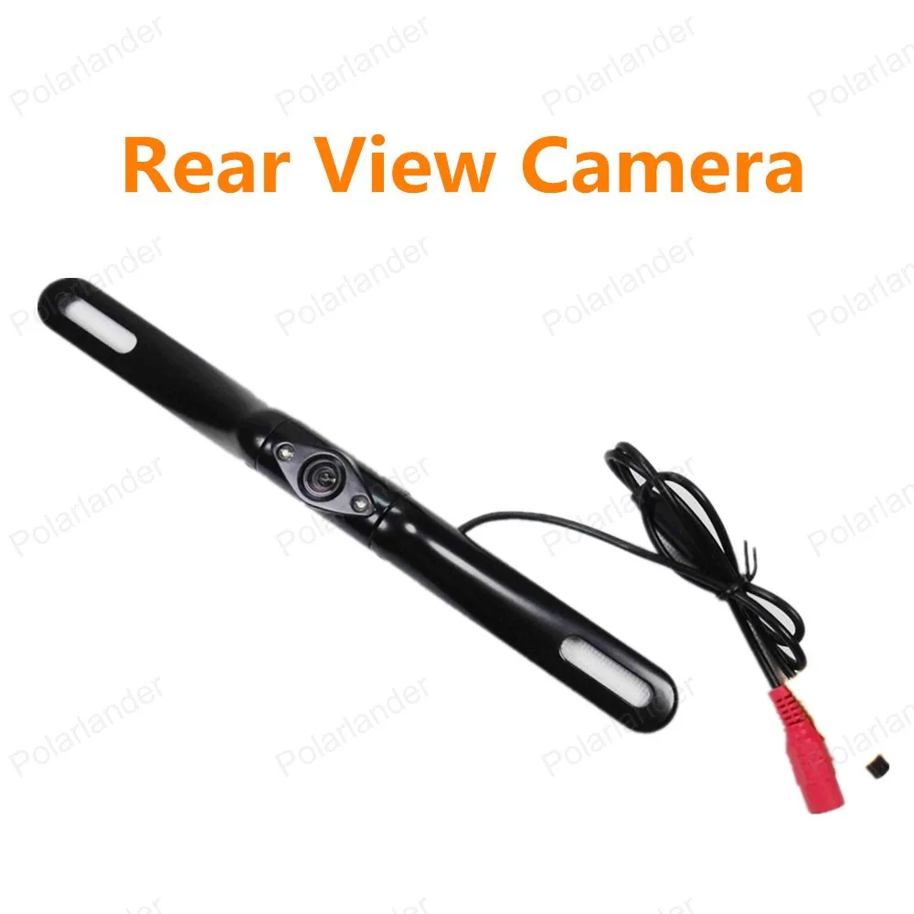 hot sell 2 Lights Black Metal DVR Wireless Rear View font b Camera b font Car