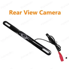 hot sell 2 Lights Black Metal DVR Wireless Rear View font b Camera b font Car