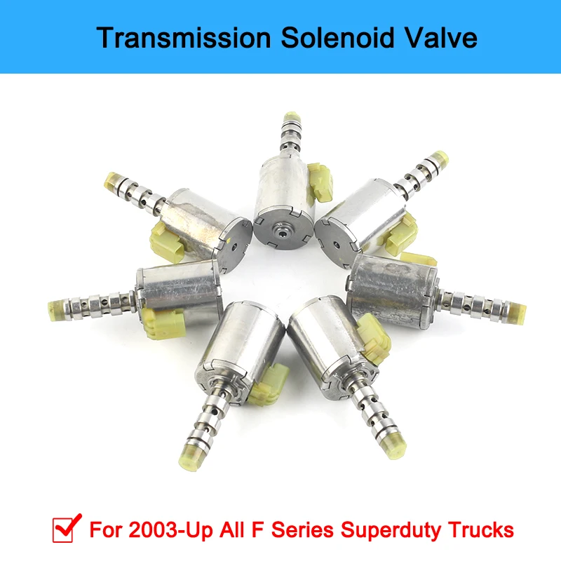 

5R110W 7 Pcs Auto Replacement Solenoid Valve For Ford Accessories