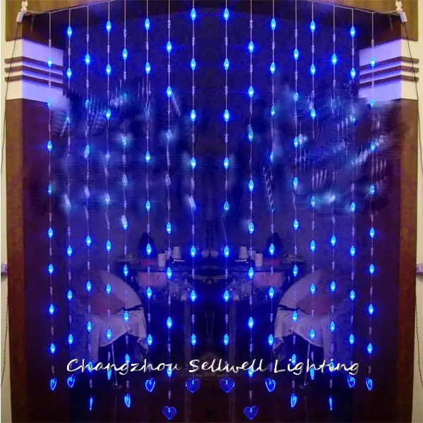 2018 Navidad Christmas Tree Good!led Holiday Lighting Showcase Decoration Door Curtain Separate 128pcs Bead Shape Of Lamp H189