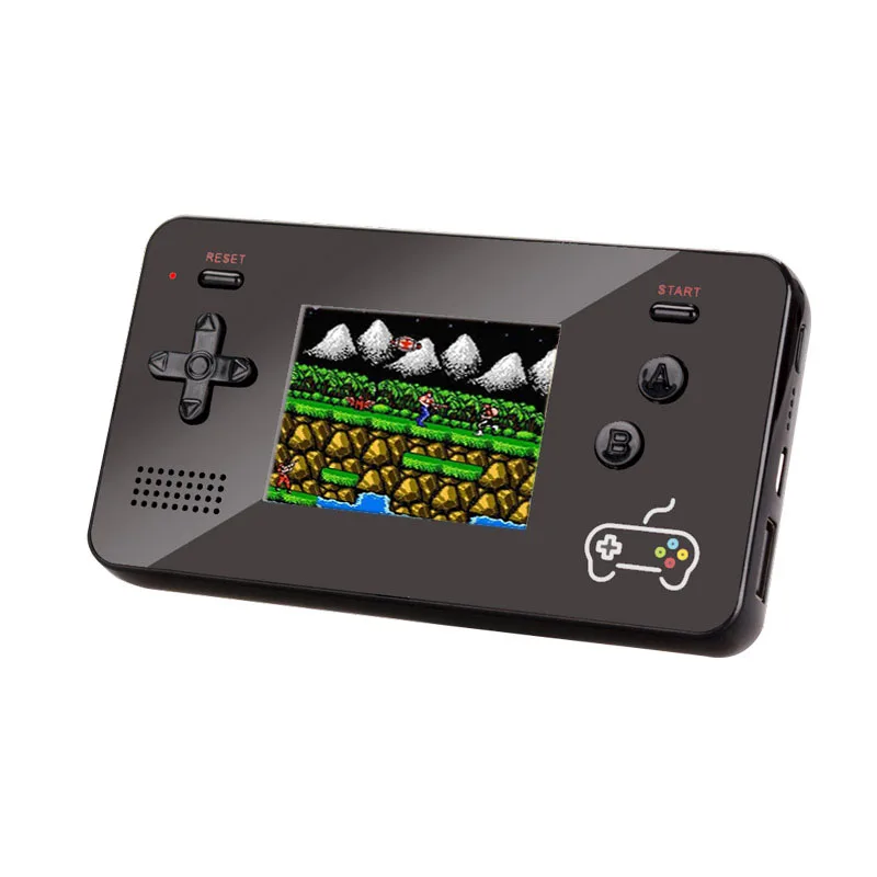 Ретро портативная игровая мощная игровая консоль, встроенный в 188 игр, портативный внешний аккумулятор, мобильный Банк, станция 5000 мАч для любого телефона/MP3MP4