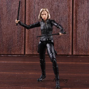 

SHF Black Widow Avengers Infinity War Action Figure Age Of Ultron Natasha Romanoff PVC Collectible Model Toy