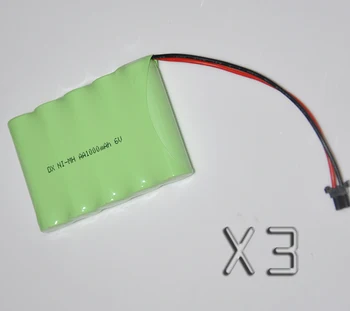 

3PCS 6V AA 1000MAH rechargeable battery pack 1000mah 2A ni-mh nimh batteries NI MH cell for toys cordless phone A