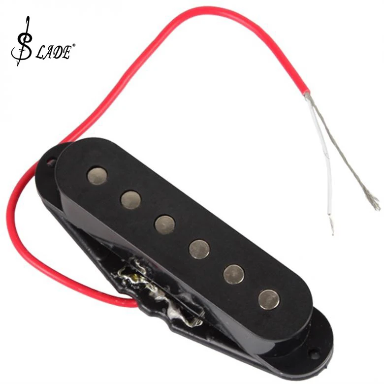 

SLADE Black Single Coil Sound Pickup for 6 Strings Guitar Accessories