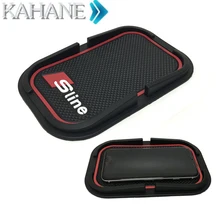 Car Interior for Mobile Phone Mp3 Mp4 Pad GPS Anti Slip Sticky Mat FOR AUDI A8 A7 A1 A3 A6 Q7 Q5 A5 A4 TT TTS RS4 RS5 Sline S7