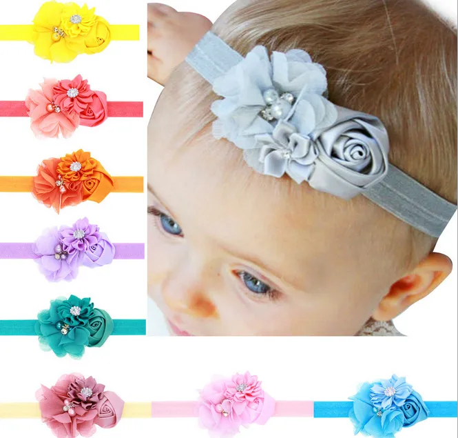 baby girl ribbon headbands