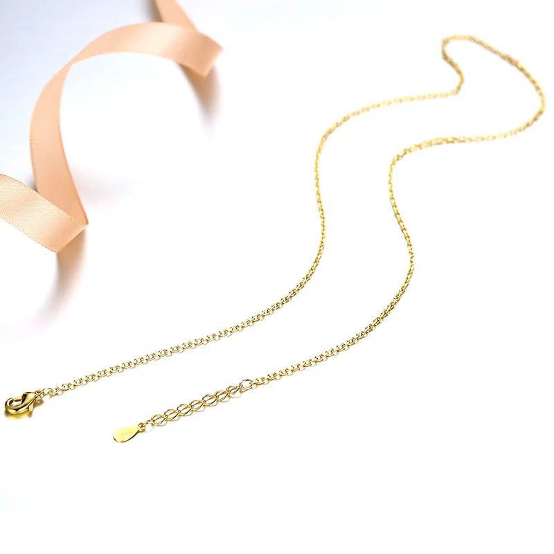Fanqieliu, Серебро S925, 24 K, позолота, ожерелье, цепочка для женщин, регулируемая цепочка змеи, сделай сам, ювелирная цепочка для женщин FQL20191