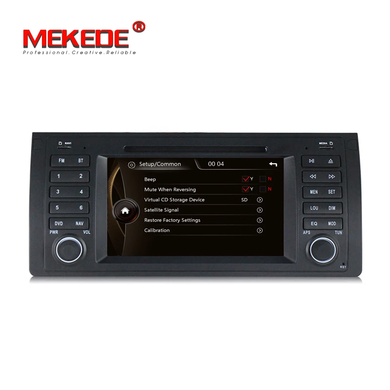 Top Free shipping! Original UI Car dvd multimedia player radio For BMW E39 X5 E53 M5 With GPS Navi RDS USB SD FM BT Canbus E39 X5 M5 4
