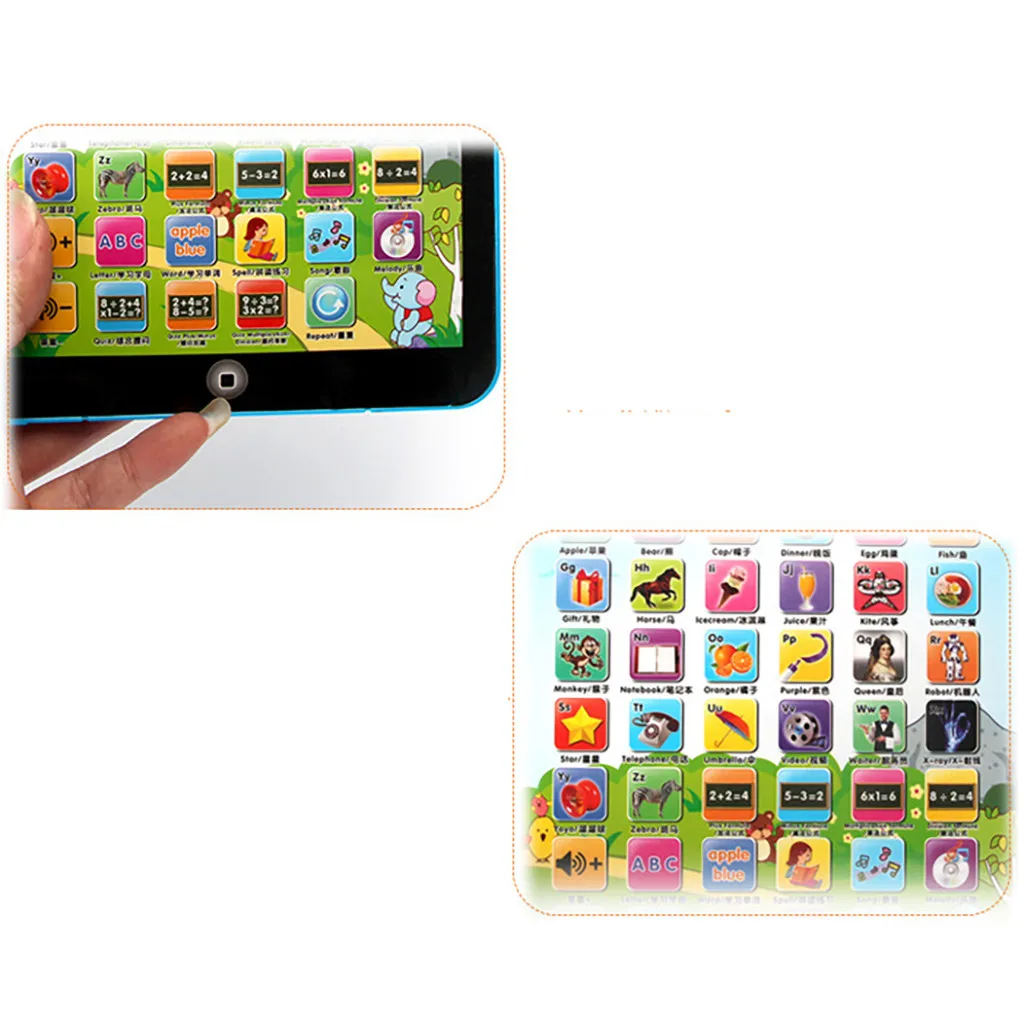 Mini Children Multi-Function Learning Tablet Pad Computer Education Toy