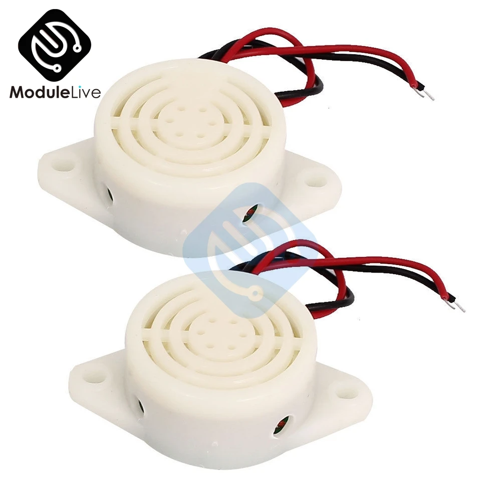 

1Pcs SFM-27 DC 3-24V 90DB Intermittent Beep Alarm Electronic Buzzer Sounder