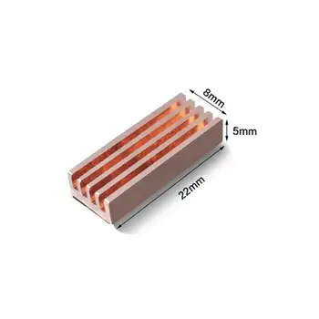 

8Pcs DDR VGA RAM Memory Copper Radiator Heat Sink Cooling Fin for PC Computer