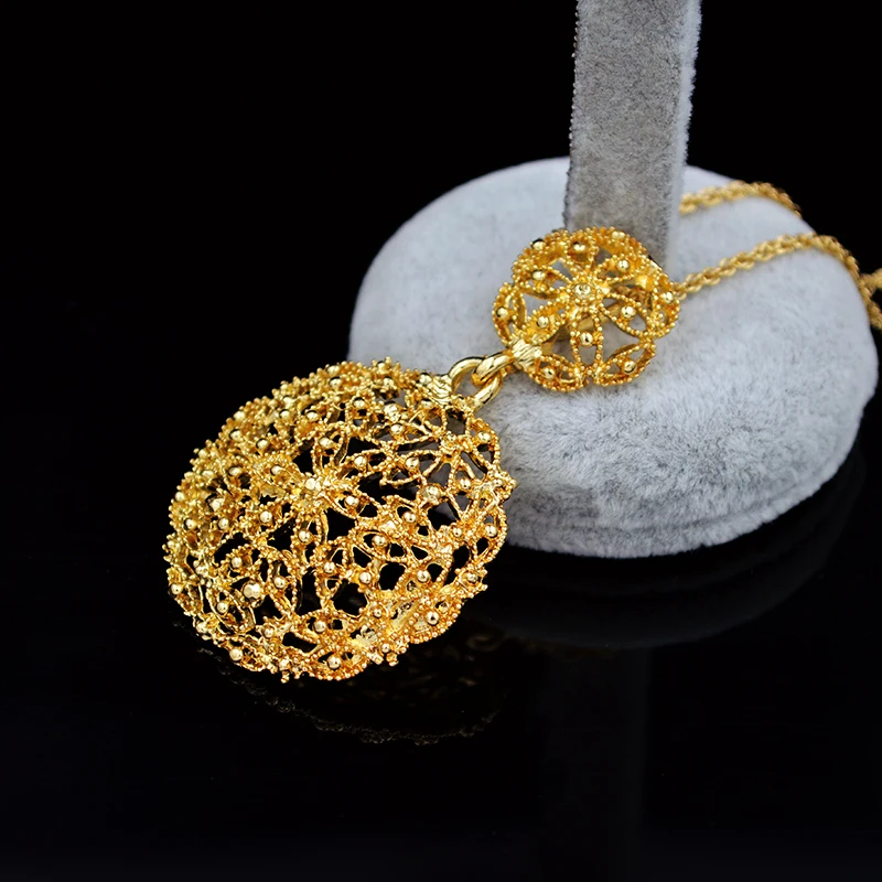 Комплект из колье и серёг с круглым вырезом|classic jewelry sets|jewelry sets for womenjewelry |