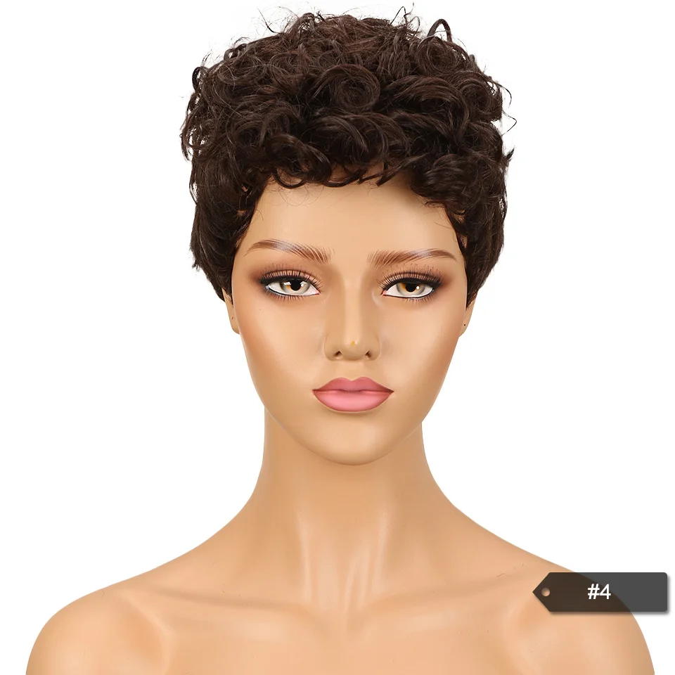 Гладкие бразильские дерзкие кудрявые парики для черных женщин глубокие кудрявые человеческие волосы парики Remy цветные парики