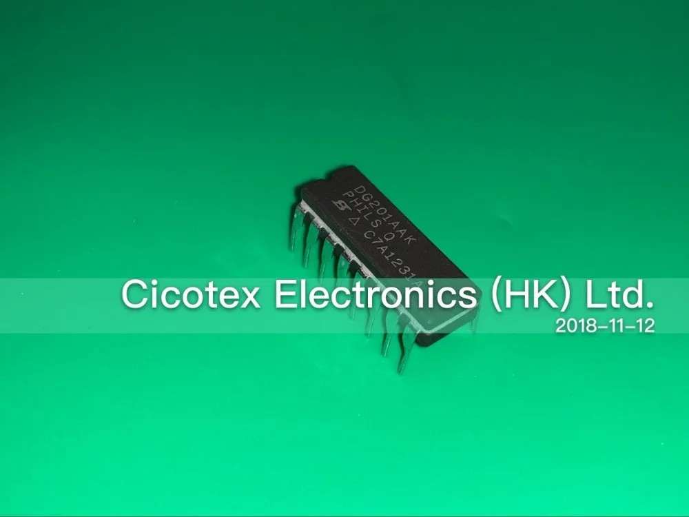 DG201AAK CDIP16 интегральная схема переключатель четырехугольный SPST 16 Крис